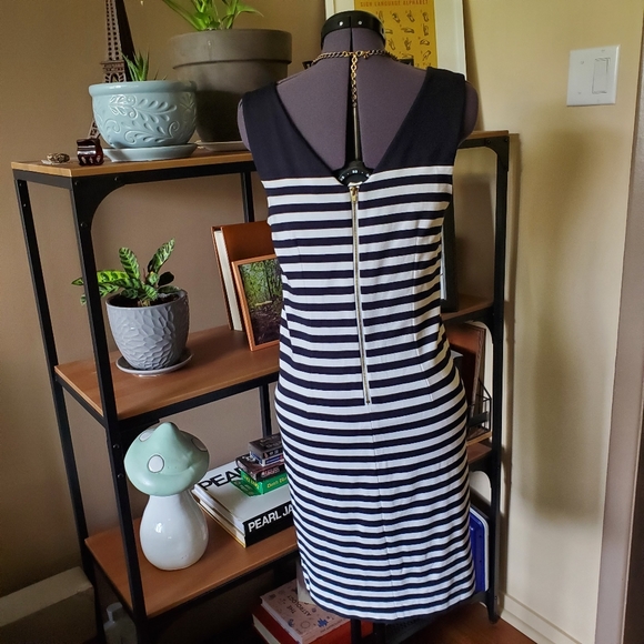 Banana Republic Factory Striped Sheath Dress - Picture 4 of 7